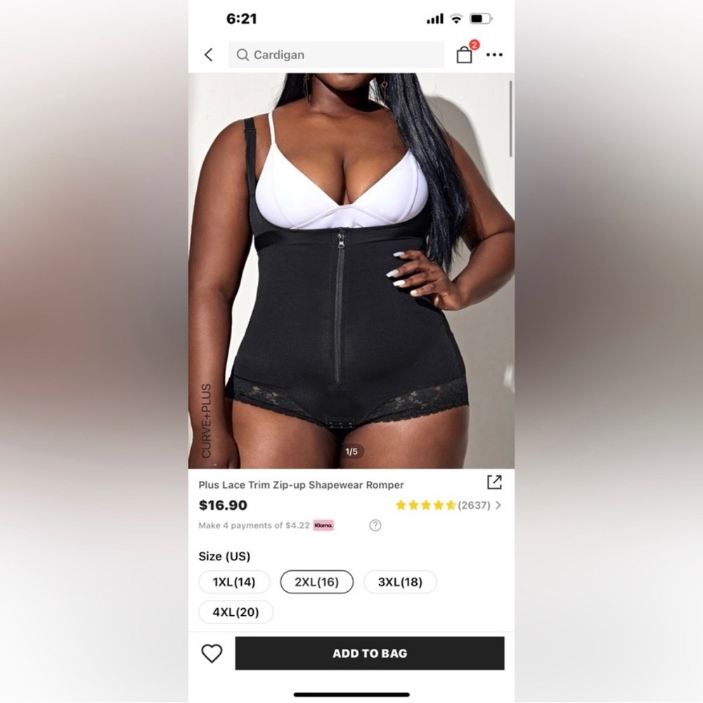 Black zipper shape wear